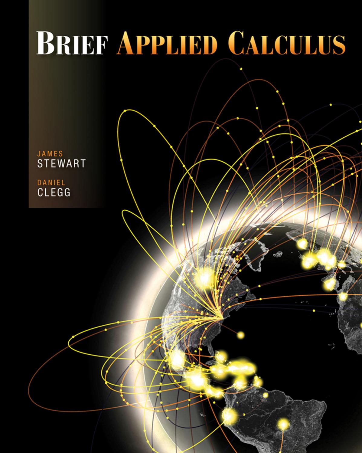 (eBook PDF)Brief Applied Calculus, First Edition by James Stewart , Daniel Clegg
