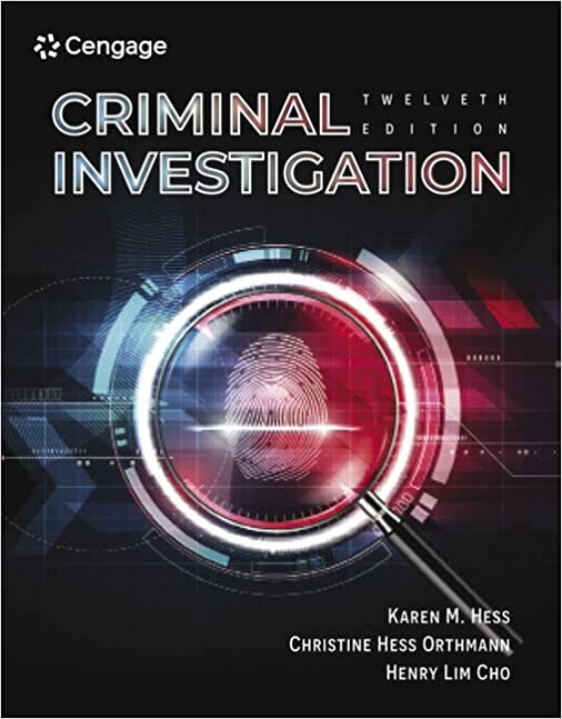 (eBook PDF)Criminal Investigation 12th Edition  by K＆auml;ren Hess, Christine Hess Orthmann