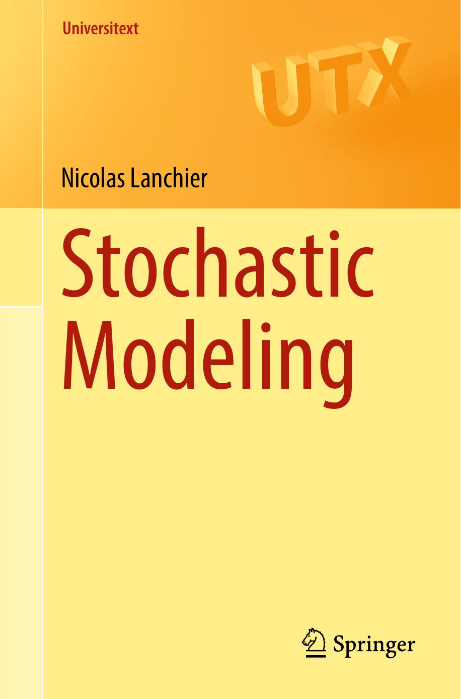 (eBook PDF)Stochastic Modeling by  Nicolas Lanchier