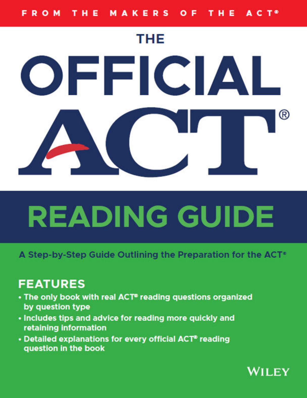 (eBook PDF)The Official ACT Reading Guide 1st Edition