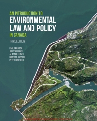 (eBook PDF)An Introduction to Environmental Law and Policy in Canada by Paul Muldoon, Julie Williams