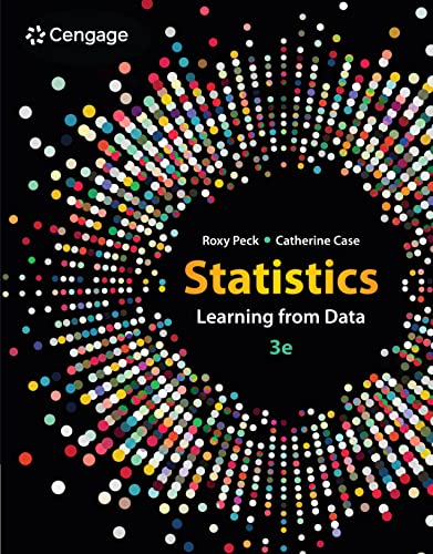 (eBook PDF)Statistics Learning from Data 3rd Edition  by Roxy Peck,Catherine Case