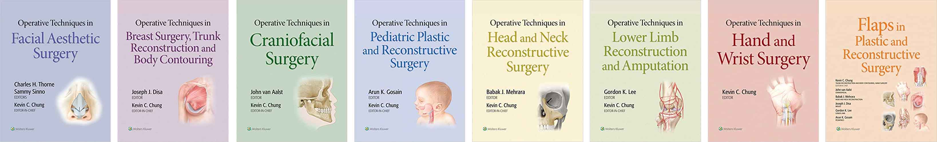 (eBook PDF)Operative Techniques Series 2019 Plastic Surgery, ALL 8 Books Set