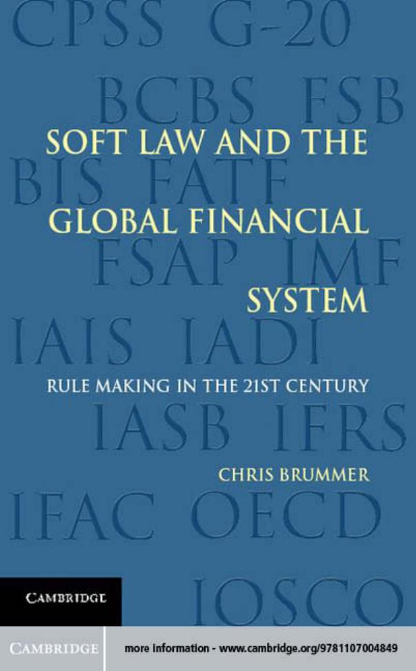 (eBook PDF)Soft Law and the Global Financial System by Chris Brummer