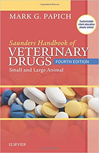 (eBook PDF)Saunders Handbook of Veterinary Drugs by Mark G. Papich DVM MS DACVCP 