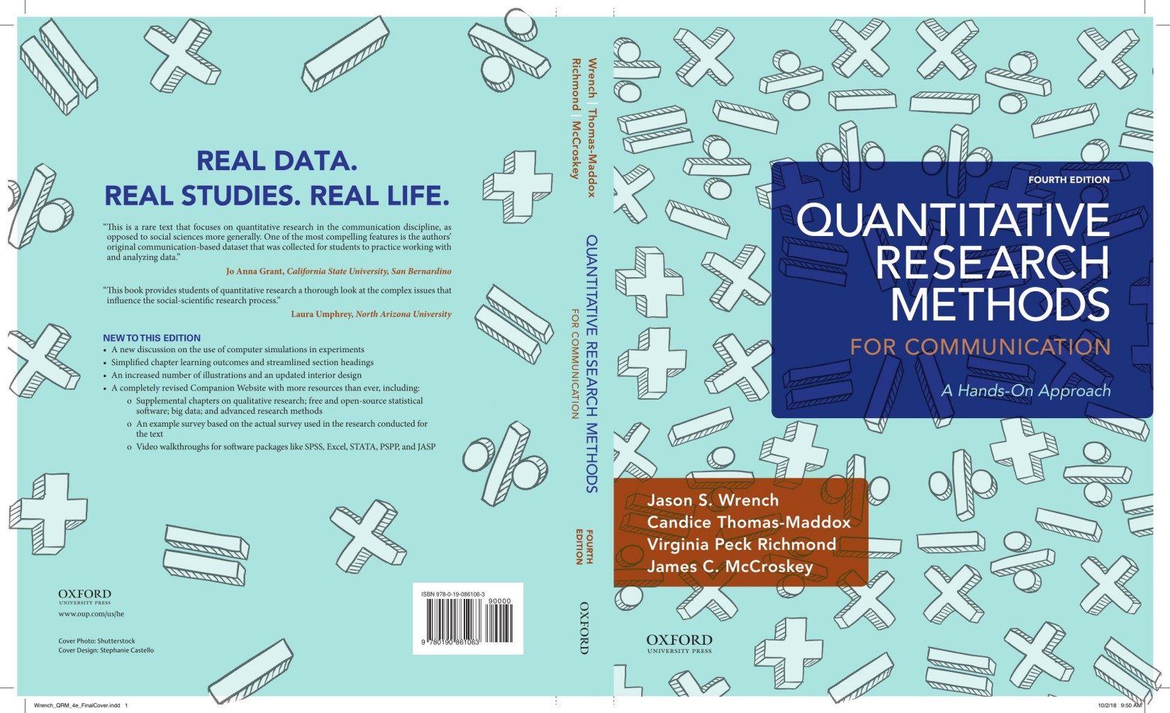 (eBook PDF)Quantitative Research Methods for Communication 4th Edition by Jason S. Wrench,Candice Thomas-Maddox,Candice Thomas-Maddox