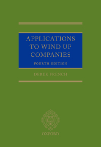 (eBook PDF)Applications to Wind up Companies 4th Edition by Derek French