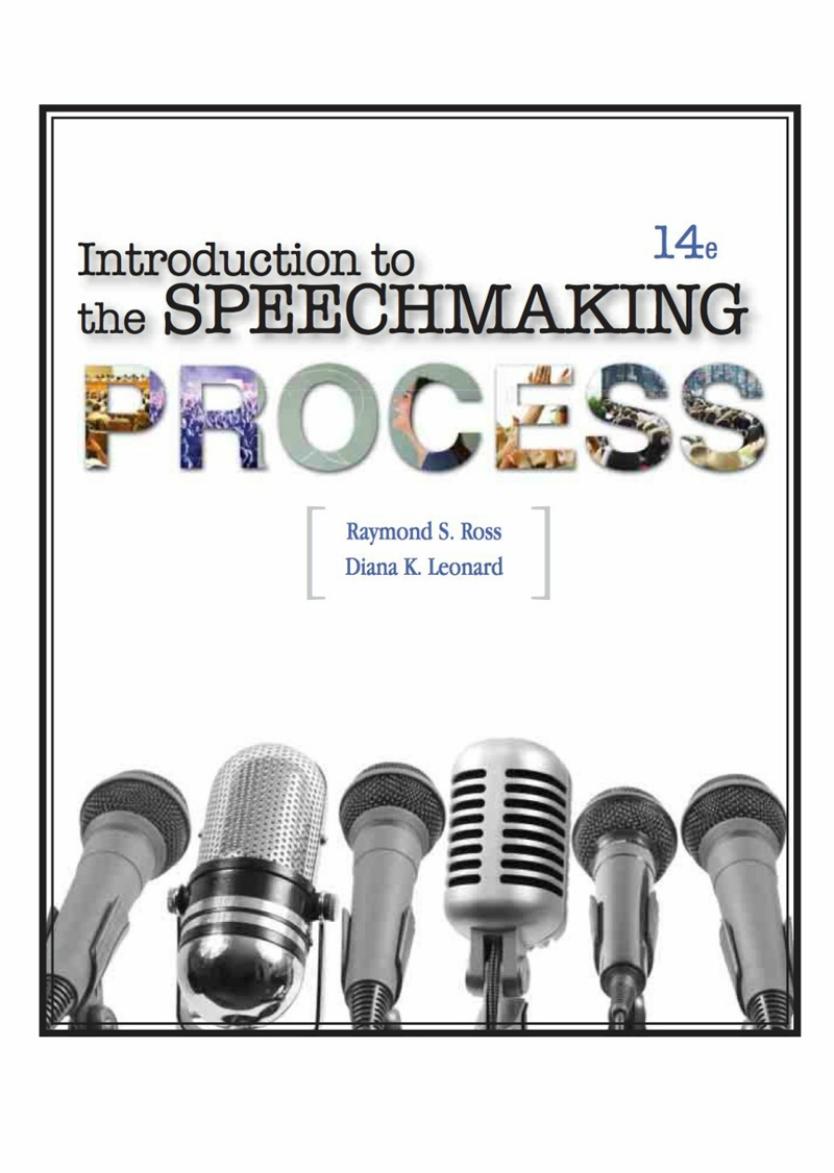 (eBook PDF)Introduction to the Speechmaking Process 14th Edition