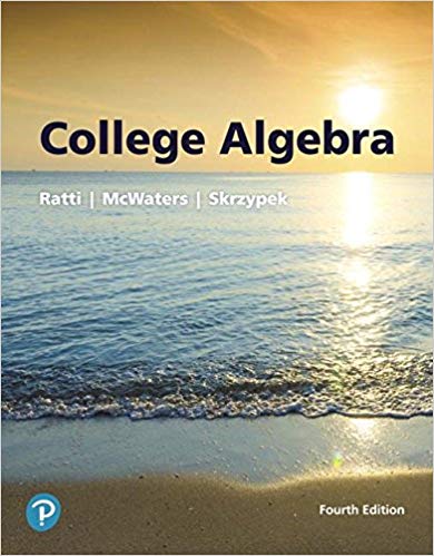 (eBook PDF)College Algebra (All-Inclusive), 4th Edition  by J. S. Ratti , Marcus S. McWaters , Leslaw Skrzypek 
