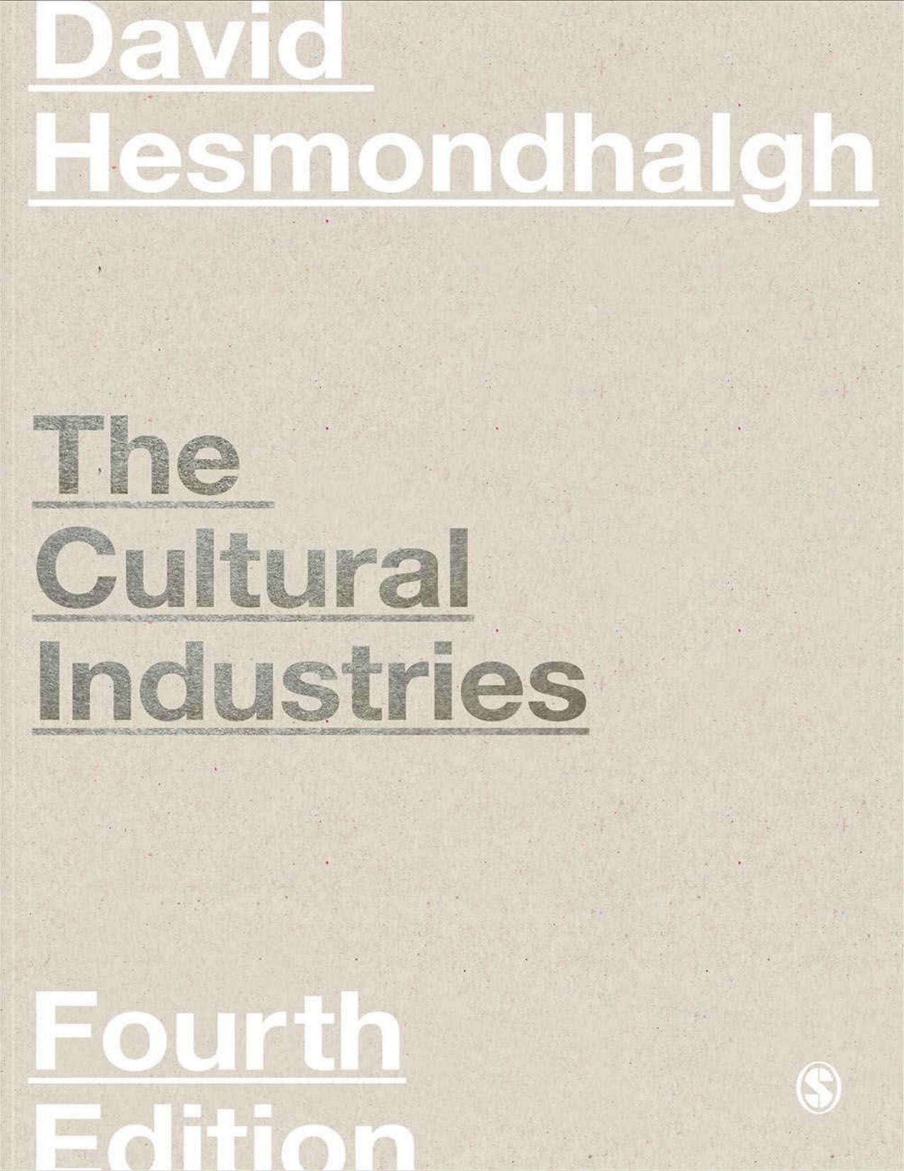 (eBook PDF)Cultural Industries 4th edition by David Hesmondhalgh