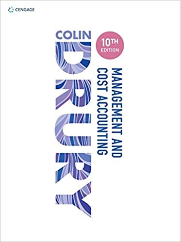 (ISM)Management and Cost Accounting 10th Edition by Colin Drury