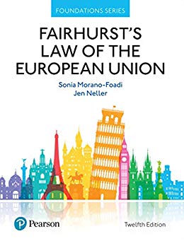(eBook PDF)Fairhurst's Law of the European Union 12th Edition  by Sonia Morano-Foadi , Jen Neller 