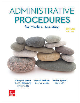 (eBook PDF)Medical Assisting Administrative and 7th Edition  by Kathryn Booth and Leesa Whicker and Terri Wyman