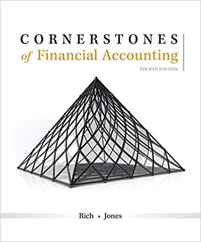 (eBook PDF)Cornerstones of Financial Accounting, 4th Edition by Jay Rich , Jeff Jones 