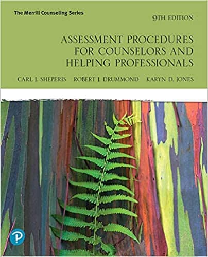 (eBook PDF)Assessment Procedures for Counselors and Helping Professionals (9th Edition) by Carl J. Sheperis, Robert J. Drummond