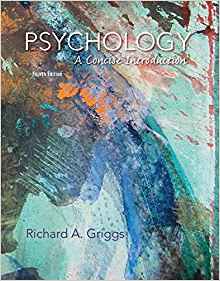 (eBook PDF)Psychology - A Concise Introduction, 4th Edition  by Richard A. Griggs 