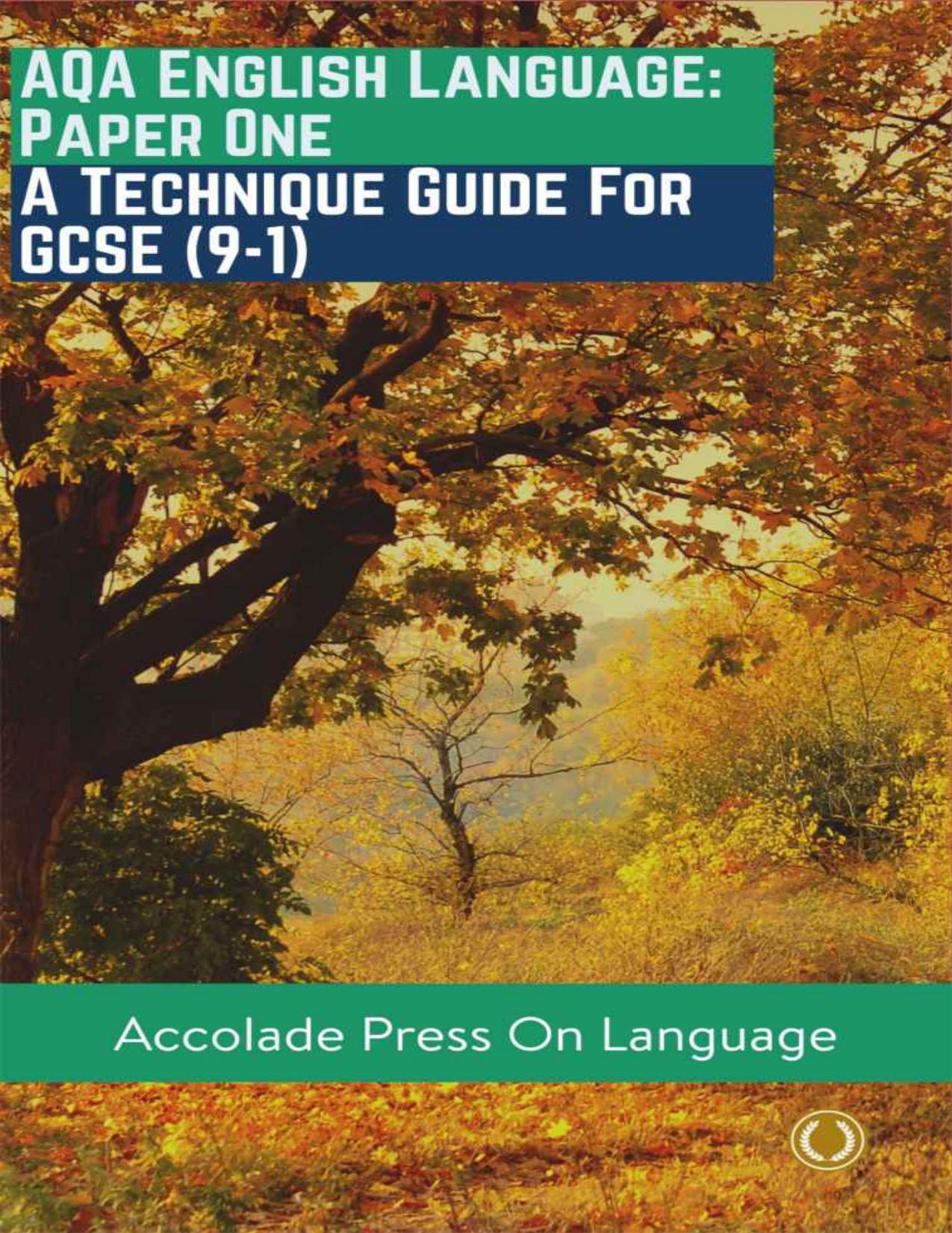 (eBook PDF)English Language Paper One_ A T - Accolade Press - Accolade Press & Anthony Walker-Cook