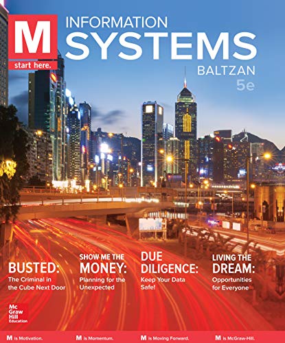 (eBook PDF)M: Information Systems by Paige Baltzan 