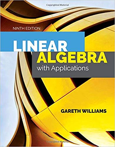 (eBook PDF)Linear Algebra with Applications 9e  by Gareth Williams 