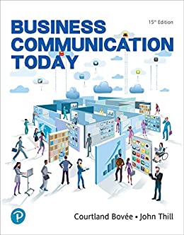 eBook PDF)Business Communication Today 15th Edition by Courtland L ...
