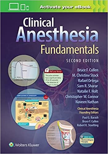 (eBook EPUB)Clinical Anesthesia Fundamentals 2nd Edition by Sam R. Sharar MD，Bruce F. Cullen MD，M. Christine Stock MD，Rafael Ortega MD