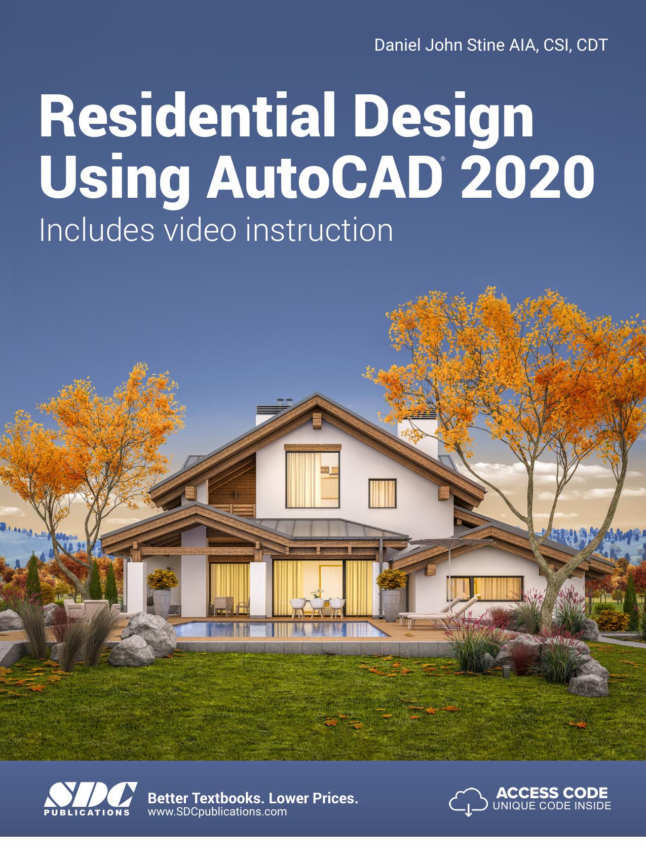 (eBook PDF)Residential Design Using AutoCAD 2020 13th Edition by Daniel John Stine