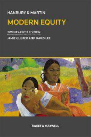 (eBook PDF)Hanbury & Martin Modern Equity (Classic Series) 21st Edition by Jamie Glister