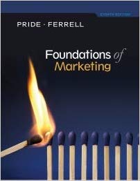 (eBook PDF)Foundations of Marketing 8th Edition by William M. Pride, O.C. Ferrell