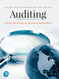 (eBook PDF)Auditing: The Art and Science of Assurance Engagements 14th Canadian Edition by Alvin Arens 