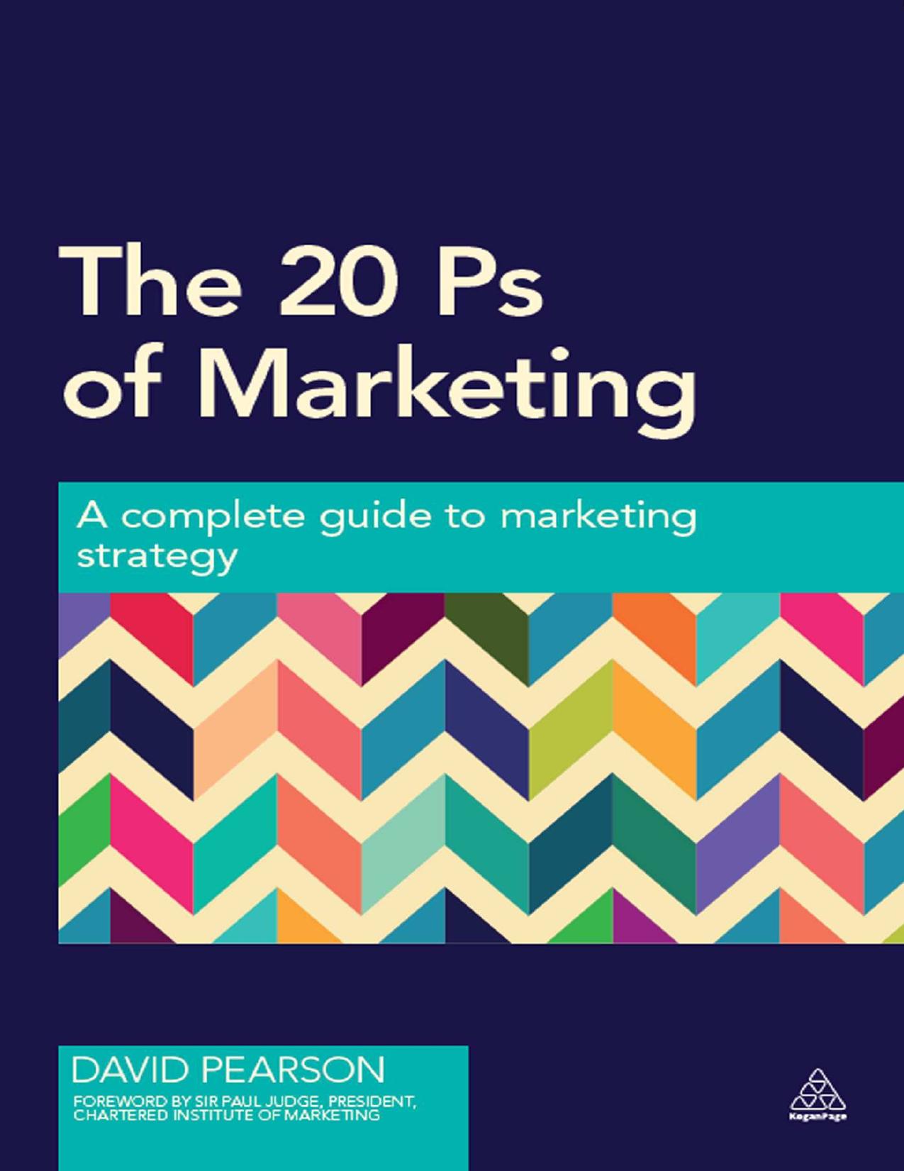(eBook PDF)20 Ps of Marketing_ A Complete Guide to Marketing Strategy by David Pearson