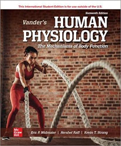 (eBook PDF)Vander s Human Physiology 16th Edition by Eric P. Widmaier Dr,Hershel Raff,Kevin T. Strang Dr