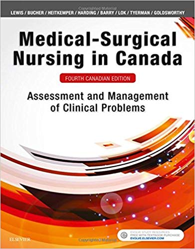 (eBook PDF)Medical-Surgical Nursing in Canada 4th Edition  by Sharon L. Lewis RN PhD FAAN , Linda Bucher RN PhD CEN CNE 