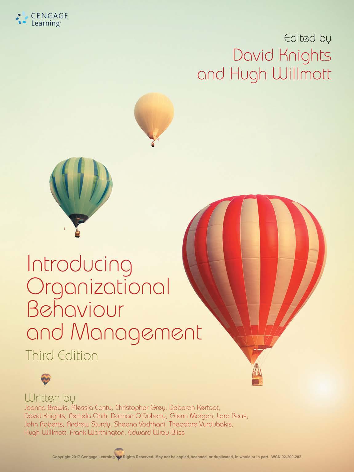 (eBook PDF)Introducing Organizational Behaviour and Management 3rd Edition by Hugh Willmott,David Knights