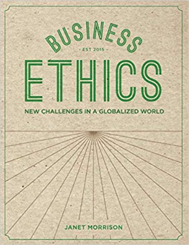 (eBook PDF)Business Ethics New Challenges in a Globalised World by Janet Morrison