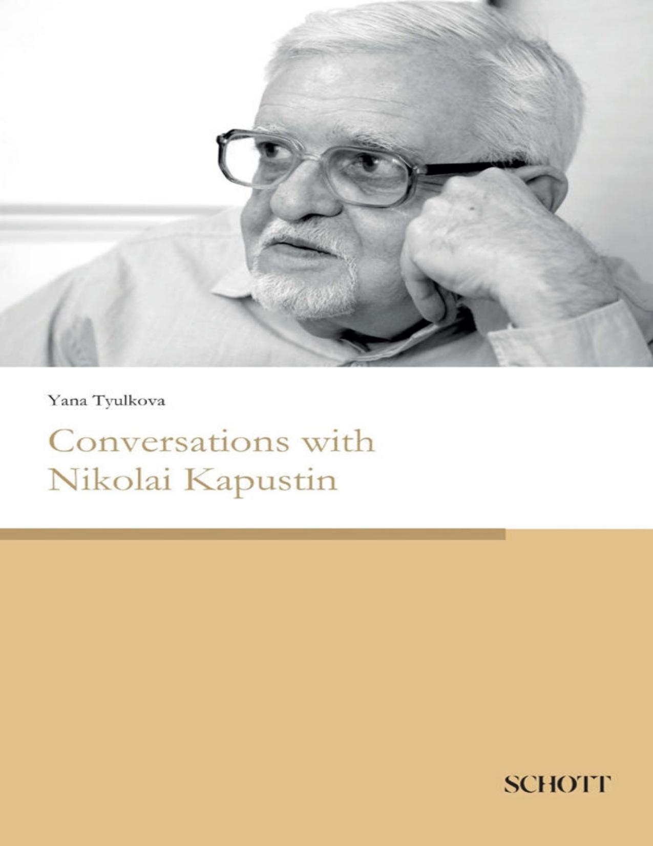(eBook PDF)Conversations with Nikolai Kapustin by Yana Tyulkova