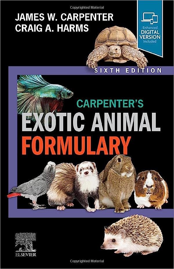 (eBook PDF)Carpenter s Exotic Animal Formulary 6th Edition by James W. Carpenter MS DVM Dipl ACZM , Craig Harms DVM PhD Diplomate (ACZM) 