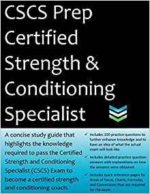 (eBook PDF)CSCS Certified Strength & Conditioning Specialist Exam Prep_ 2018 Edition Study by CPT Exam Prep Team 