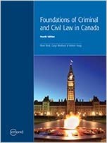 (eBook PDF)Foundations of Criminal and Civil Law in Canada 4th Edition by Valerie Hoag Nora Rock, Gargi Mukherji 