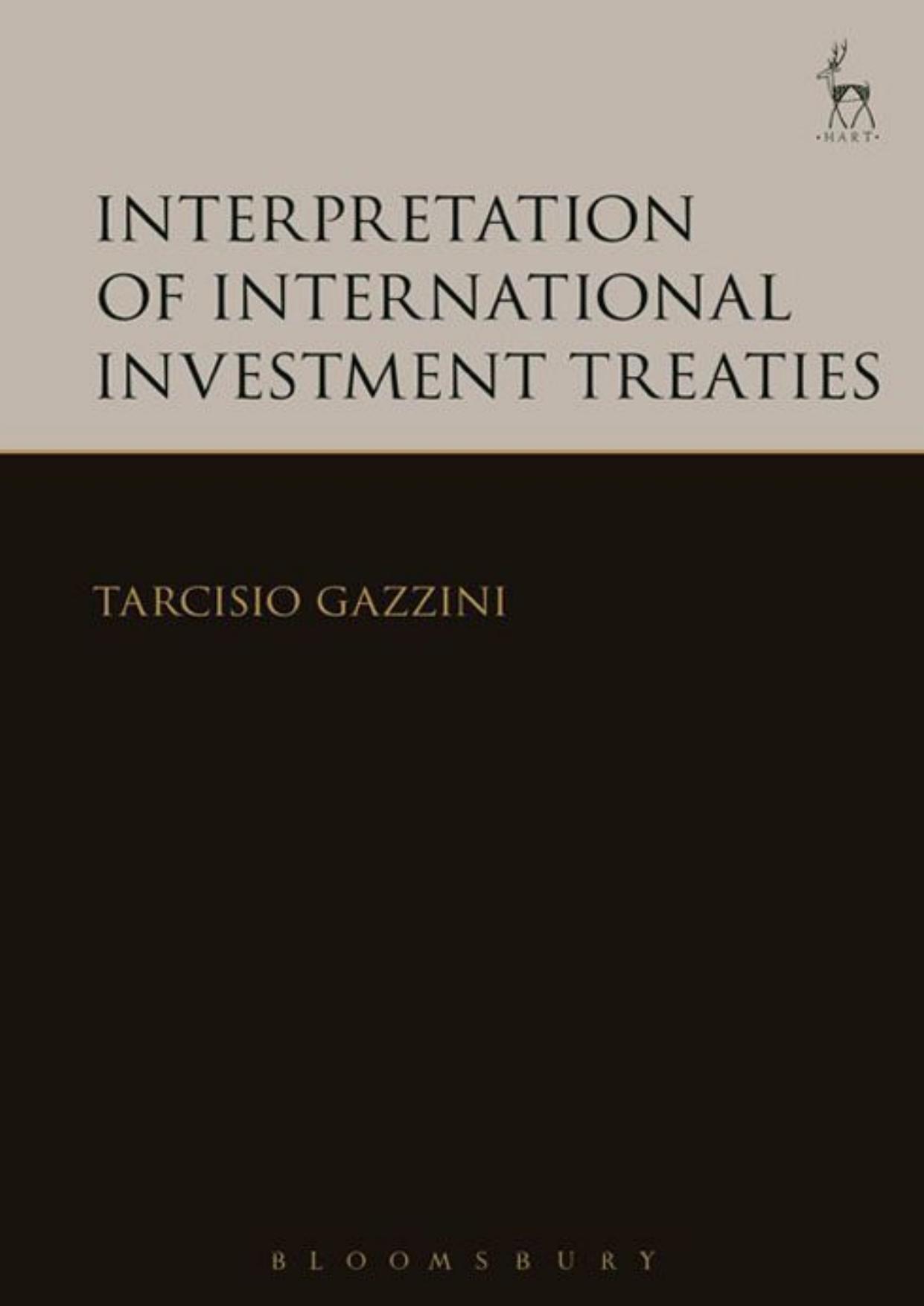 (eBook PDF)Interpretation of International Investment Treaties by Tarcisio Gazzini