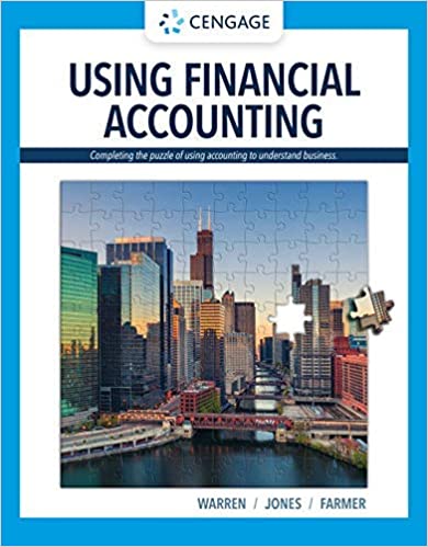(eBook PDF)Using Financial Accounting  by Carl S. Warren, Jeff Jones , Amanda Farmer 