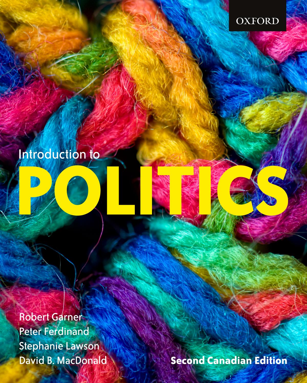 (eBook PDF)Introduction to Politics: Second Canadian Edition by Robert Garner,Peter Ferdinand