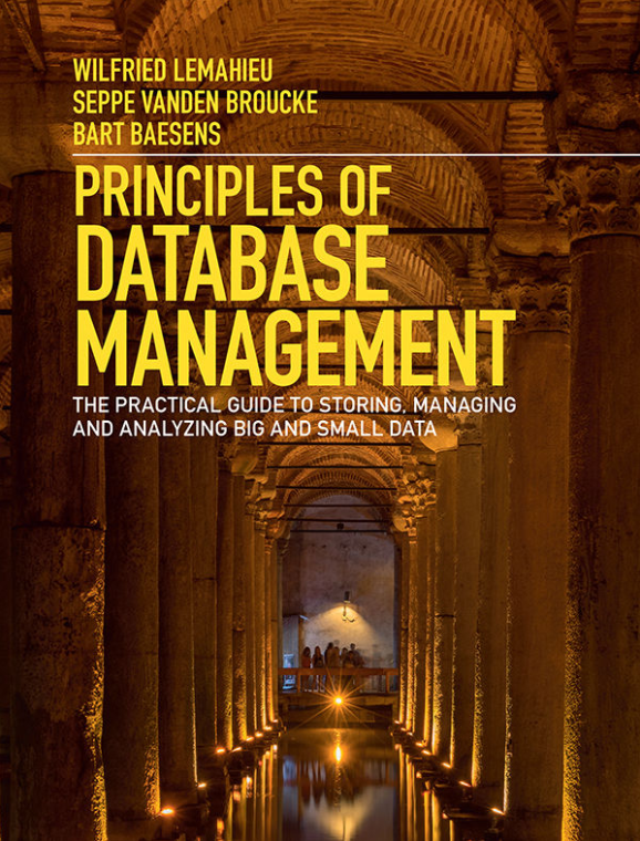 (eBook PDF)Principles of Database Management: The Practical Guide to Storing, Managing and Analyzing Big and Small Data by Wilfried Lemahieu