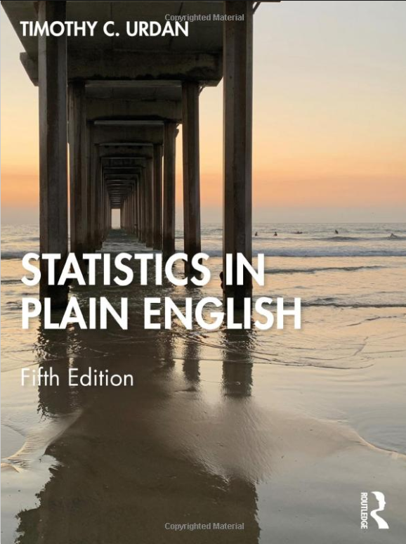 (eBook PDF)Statistics in Plain English 5th Edition by Timothy C. Urdan