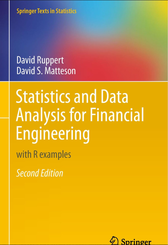 (eBook PDF)Statistics and Data Analysis for Financial Engineering: with R examples 2nd Edition by David Ruppert,David S. Matteson