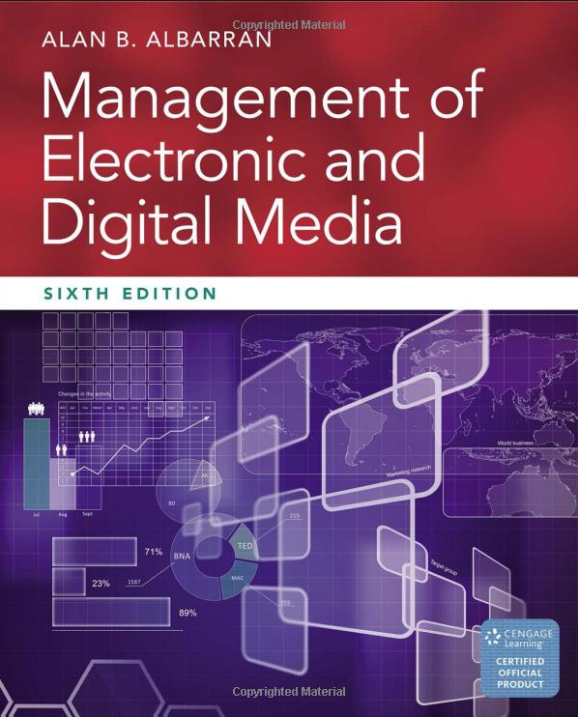 (eBook PDF)Management of Electronic and Digital Media 6th Edition by Alan B. Albarran