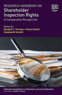 (DK  PDF)Research Handbook on Shareholder Inspection Rights A Comparative Perspective by Randall S. Thomas , Paolo Giudici 