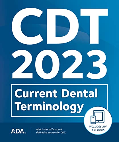 CDT 2023: Current Dental Terminology (EPUB) by American Dental Association