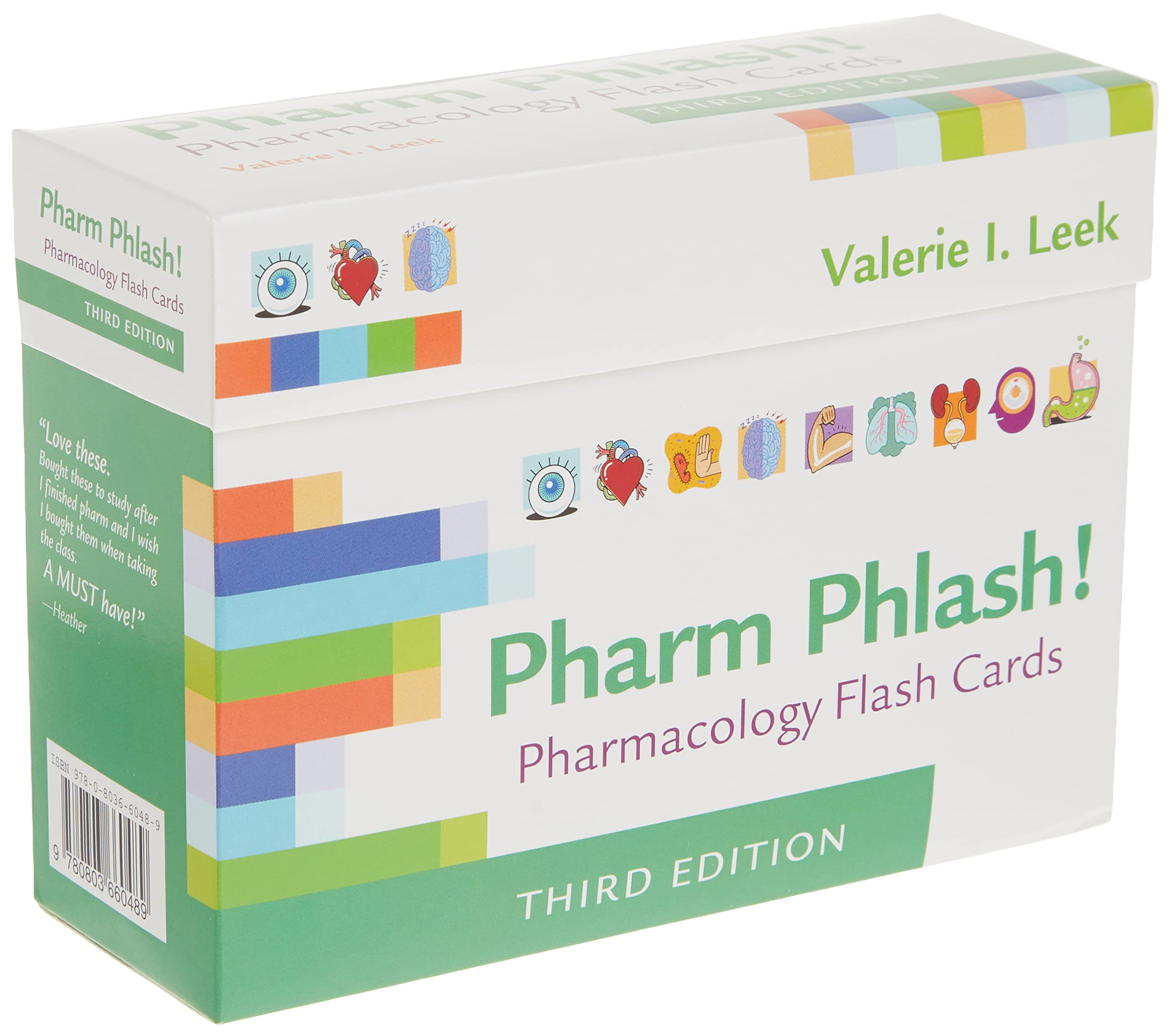Pharm Phlash!: Pharmacology Flash Cards, 3rd Edition  by Valerie I. Leek MSN RN CMSRN