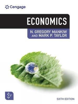 Economics 6th EMEA Edition  by  N. Mankiw