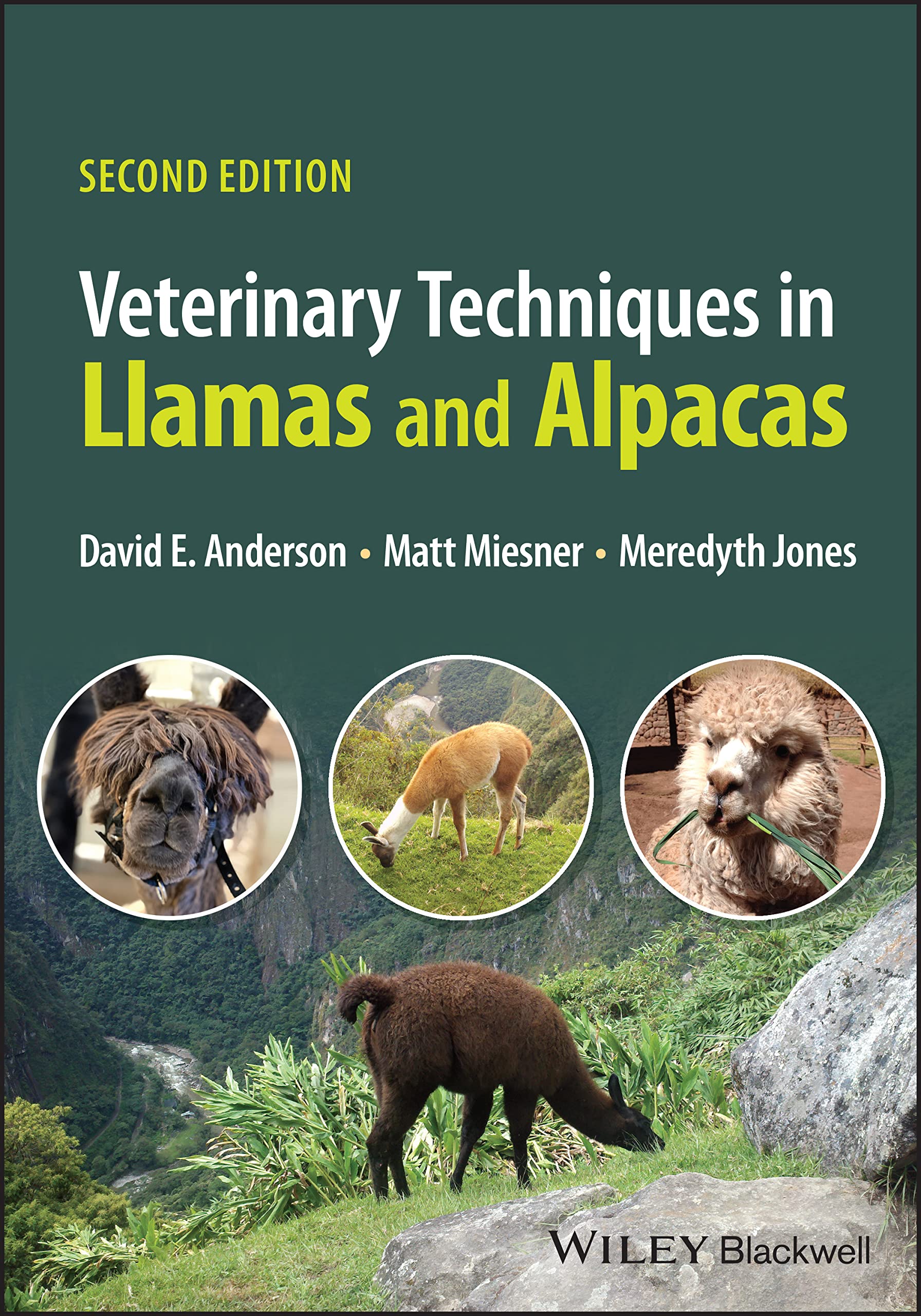 Veterinary Techniques in Llamas and Alpacas, 2nd Edition  by David E. Anderson 